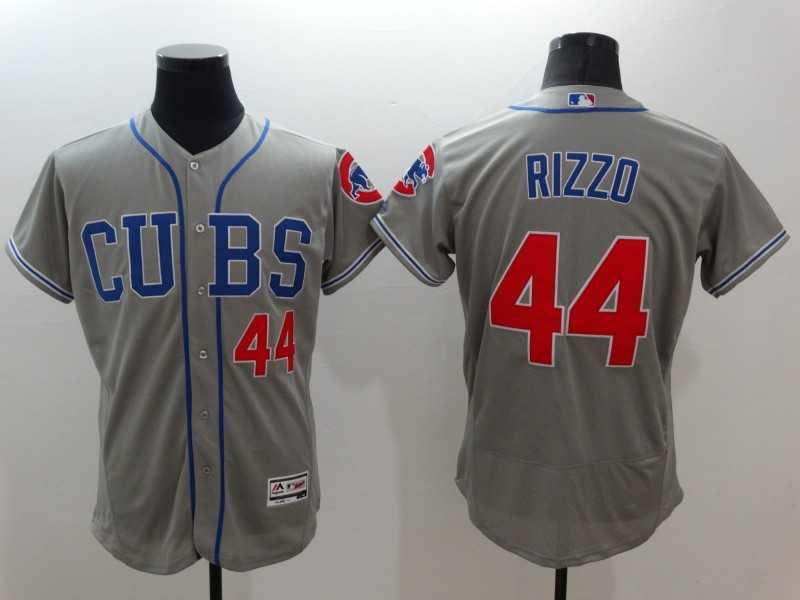 Chicago Cubs #44 Anthony Rizzo Gray 2016 Flexbase Authentic Collection Alternate Road Stitched Jersey,We sell and wholesale Chicago Cubs #44 Anthony Rizzo Gray 2016 Flexbase Authentic Collection Alternate Road Stitched Jersey on line form chian!